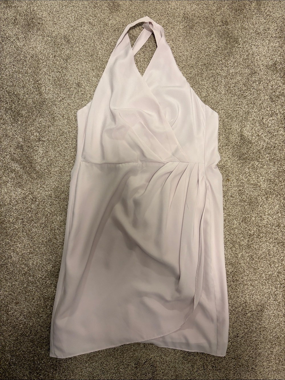 Lilac BCBG Wrap Mini Dress
